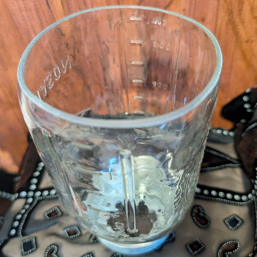 3 Clear Glass Mason Jar with Metal Lid Lamp Shades With Open Bottoms #32 - Picture 3 of 3